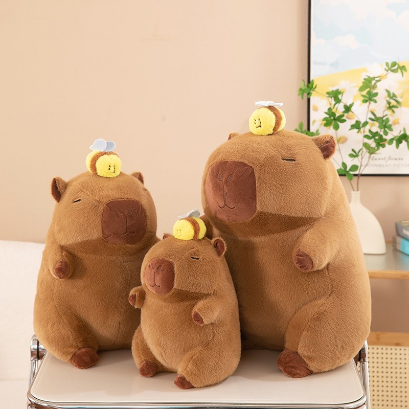 Gấu Bông Capybara Rút Ong thumb